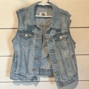 Girls Denim Vest